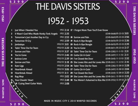 DAVIS SISTERS (Country)