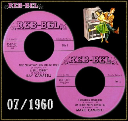 RAY CAMPBELL REB-BEL 45-EP-101