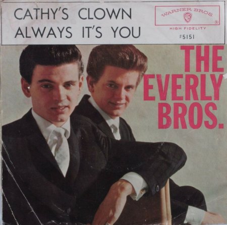 Everly Brothers - Warner Bros Singles USA