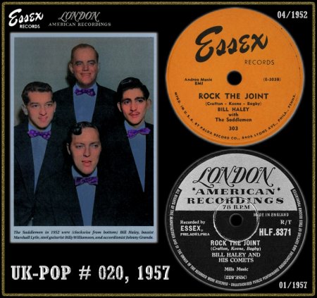 BILL HALEY WITH THE SADDLEMEN - ROCK THE JOINT [ESSEX]