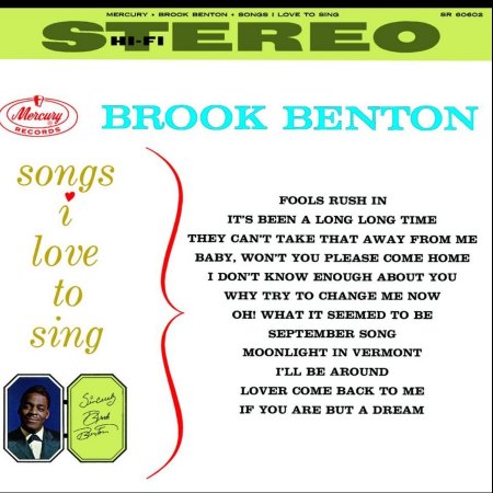 BROOK BENTON MERCURY LP SR-60602