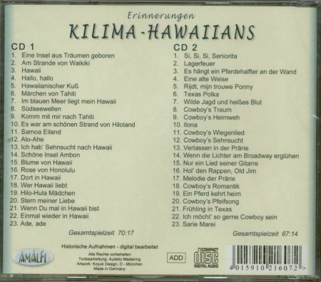 Die KILIMA HAWAIIANS