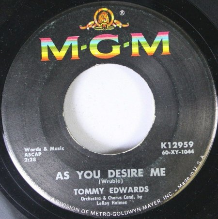 TOMMY EDWARDS