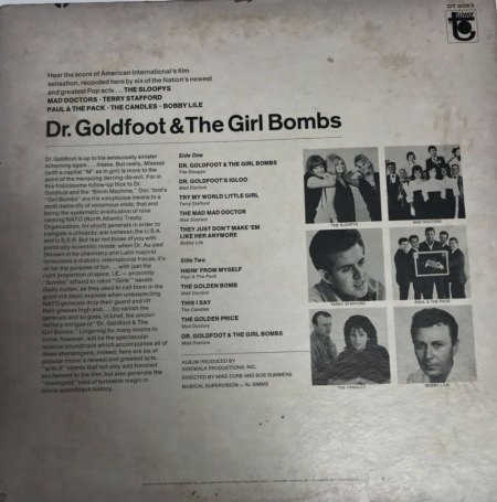 DR GOLDFOOT & THE GIRL BOMBS