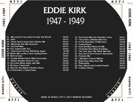 EDDIE KIRK