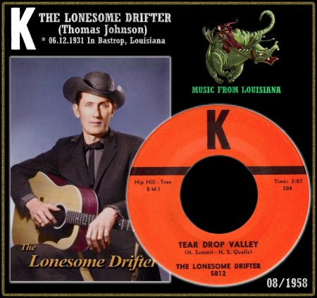 LONESOME DRIFTER - TEAR DROP VALLEY