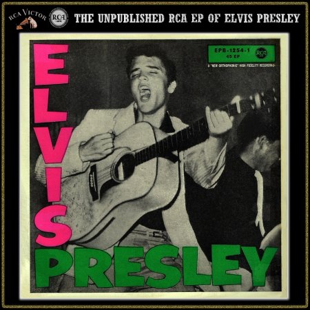 ELVIS PRESLEY RCA EP EPA-1254 UNPUBLISHED