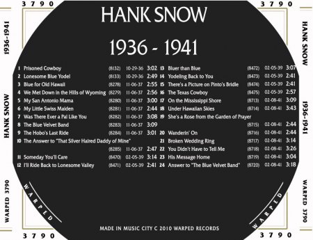 HANK SNOW