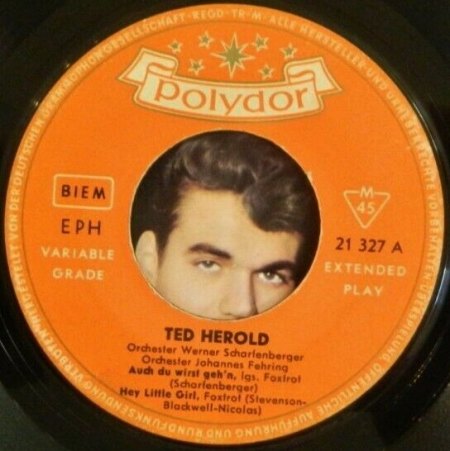 TED HEROLD auf POLYDOR - EPs