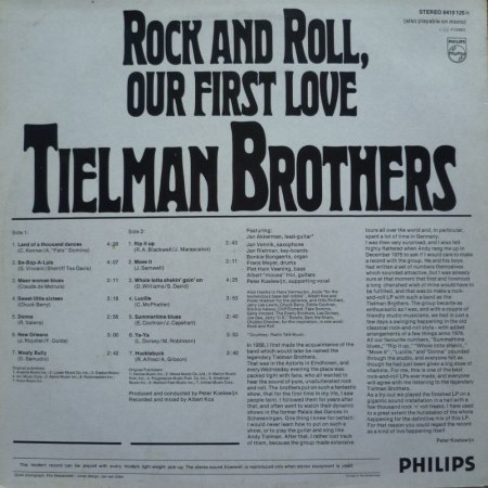 THE TIELMAN BROTHERS (Disco & Bio #27)