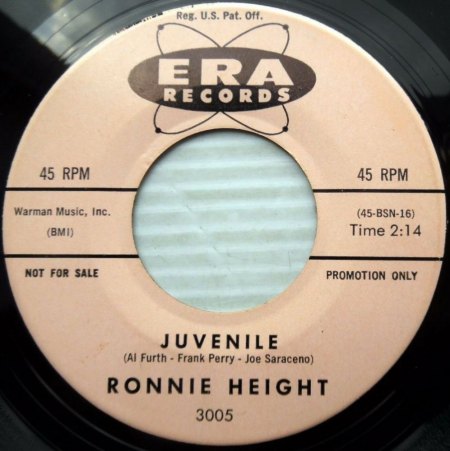 RONNIE HEIGHT