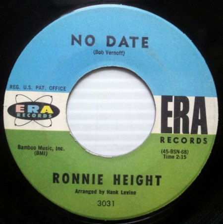 RONNIE HEIGHT