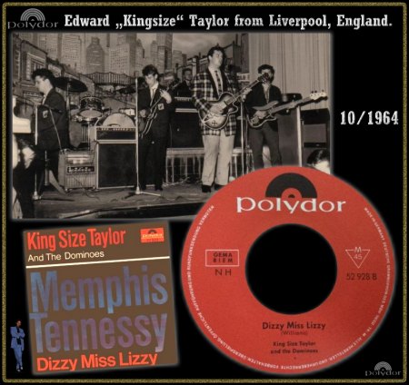 KING SIZE TAYLOR & THE DOMINOES - DIZZY MISS LIZZY