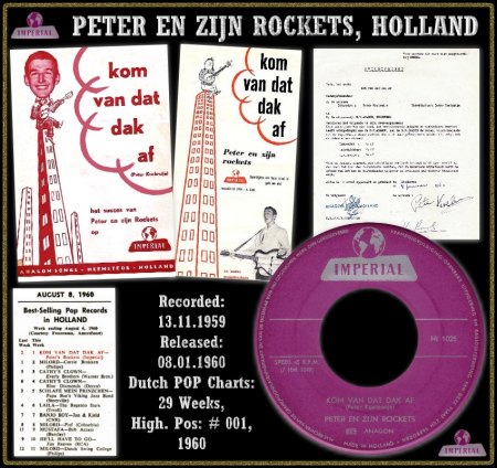 PETER EN ZIJN ROCKETS - KOM VAN DAT DAK AF