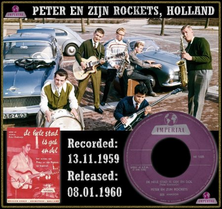 PETER EN ZIJN ROCKETS - DE HELE STAD IS GEK EN DOL