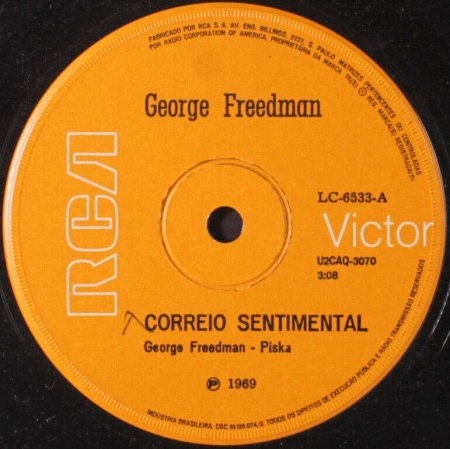 GEORGE FREEDMAN