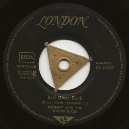 RED RIVER ROCK in 3  Versionen !! London, Decca, Polydor