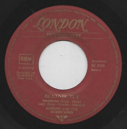 2. London EP von Johnny and the Hurricanes