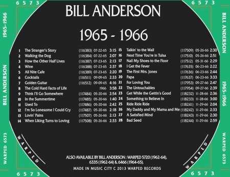 BILL ANDERSON