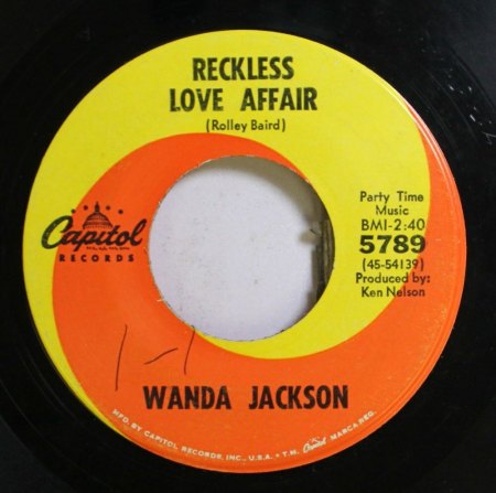 WANDA JACKSON - US spätere Single, EP's und LP's