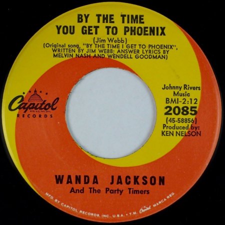 WANDA JACKSON - US spätere Single, EP's und LP's