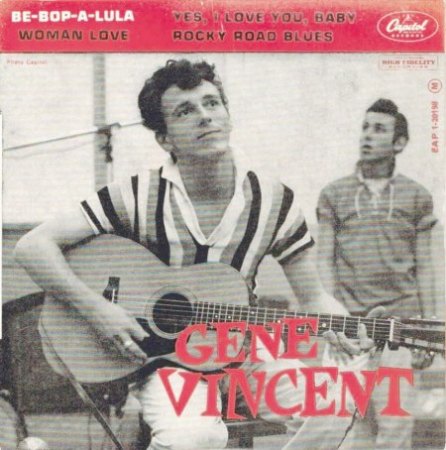 GENE VINCENT - französische EPs