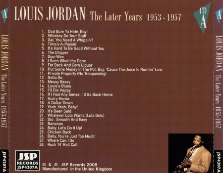 LOUIS JORDAN - CD's