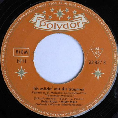 Polydor-Singles von Peter Kraus