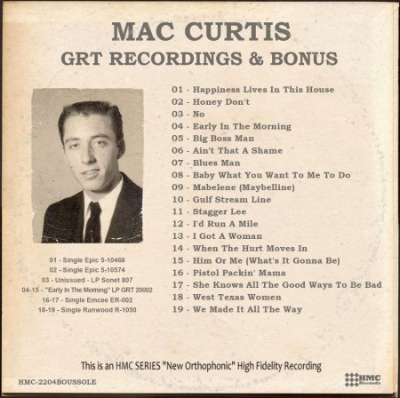 MAC CURTIS