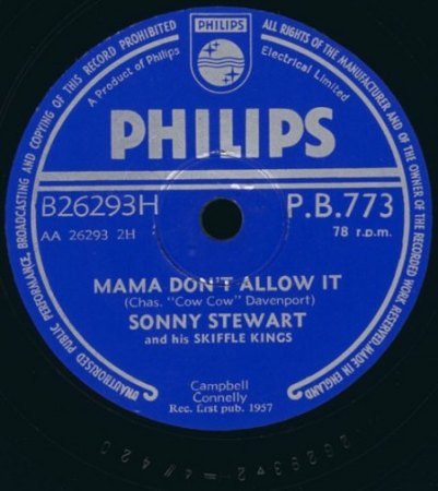SONNY STEWART & His Skiffle Kings