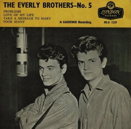 Everly Brothers - London EP's England