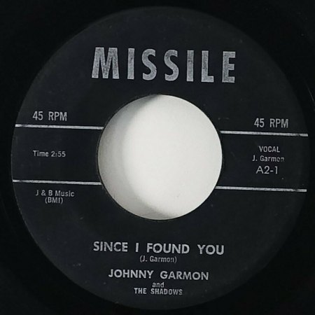 JOHNNY GARMON & THE SHADOWS