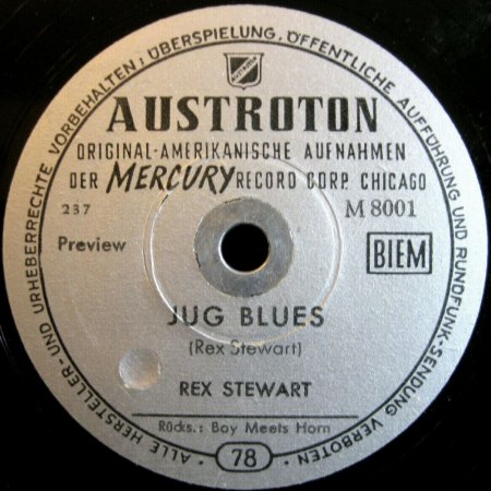 Mercury Label auf Austroton