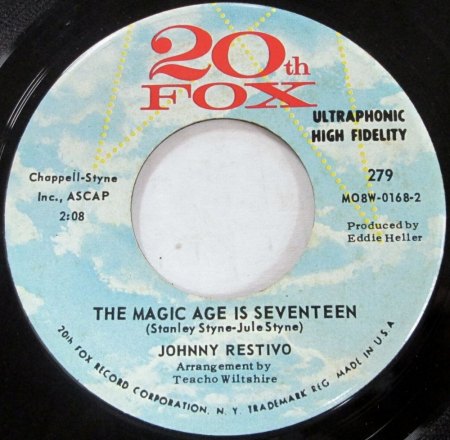 JOHNNY RESTIVO-Wo ist "The Shape I'm In" ?