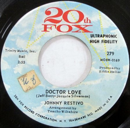 JOHNNY RESTIVO-Wo ist "The Shape I'm In" ?