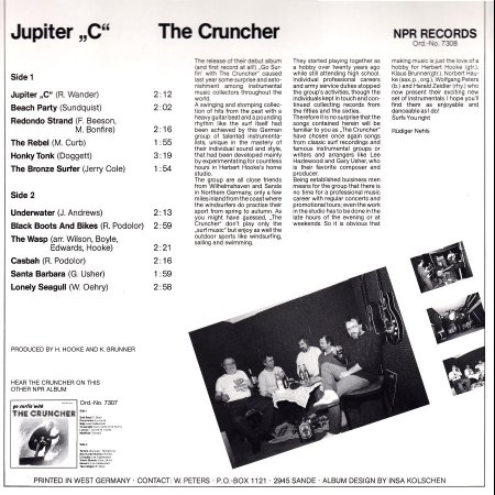 NPR RECORDS & THE CRUNCHER