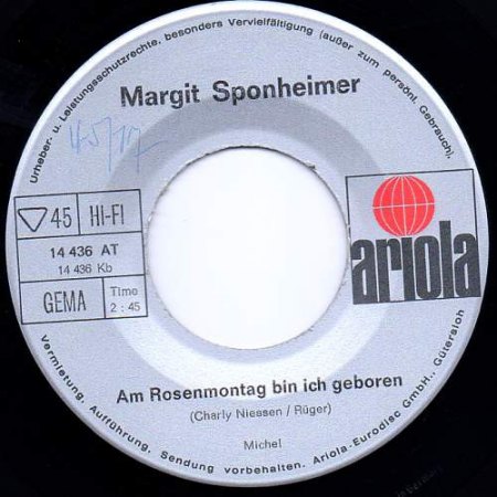 MARGIT SPONHEIMER - Mainzer Fastnacht
