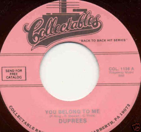 Duprees01YouBelongToMe Collectables COL 1136.jpg