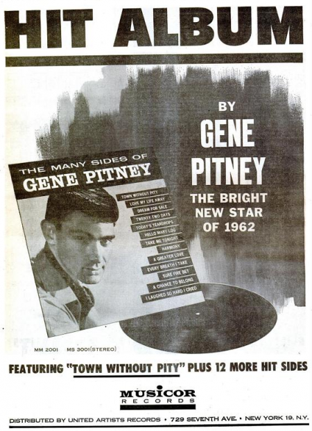 Gene Pitney - Musicor records - 1962-02-27.png