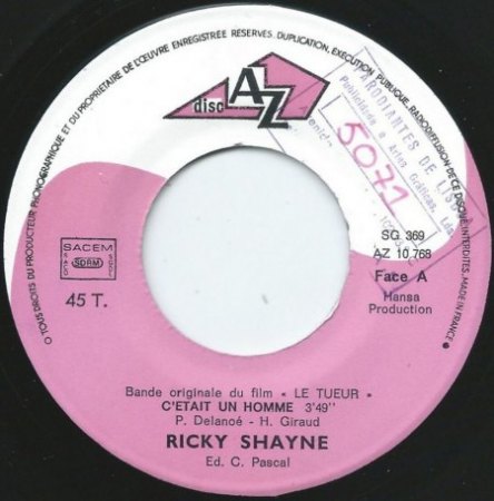 RICKY SHAYNE & THE SKYLARKS