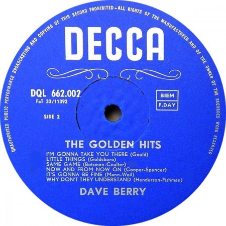 DAVE BERRY