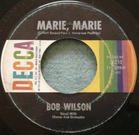 BOB WILSON & BOBBY WILSON