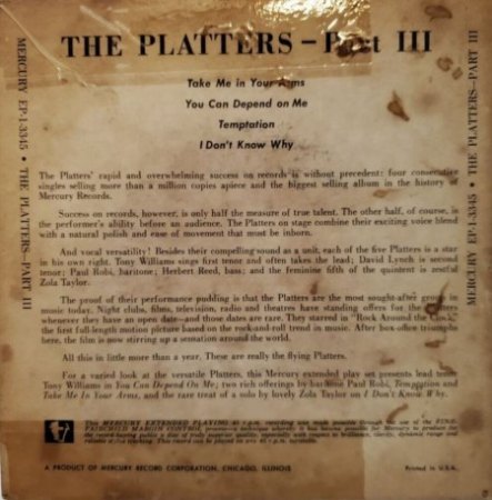 PLATTERS - EPs