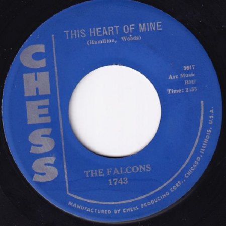 THE FALCONS - wo Wilson Pickett anfing
