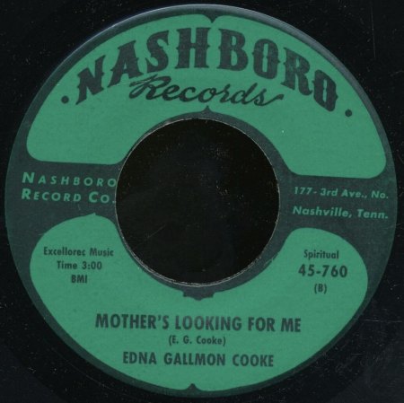 EDNA GALLMON COOKE (Gospel)