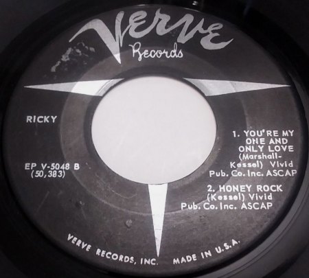 RICKY NELSON - seine EP's