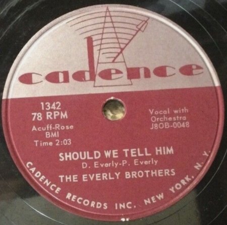 Everly Brothers - 78er Cadence aus USA