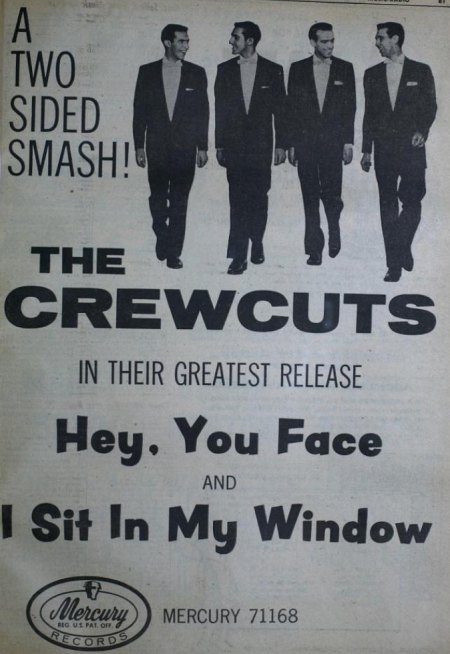 k-Crew Cuts_I Sit In My Window_Hey You Face_BB-570812.jpg