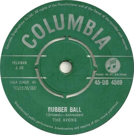 Avons07Rubber Ball Columbia 45 DB 4569.jpg