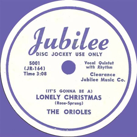 Orioles02Lonely Christmas Jubilee 5001 Disc Jockey Only.jpg